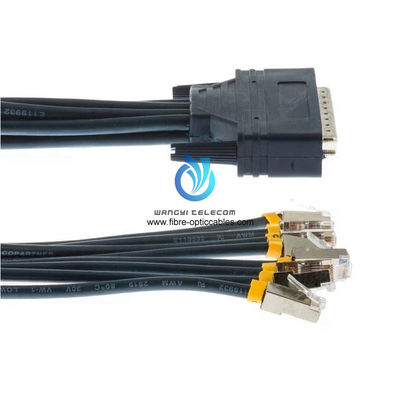 CISCO NEW Network cable CAB-OCTAL-ASYNC 8 Lead Octal Cable (68 pin to 8 Male RJ-45s) for Cisco 2511 2509 NM-16A series